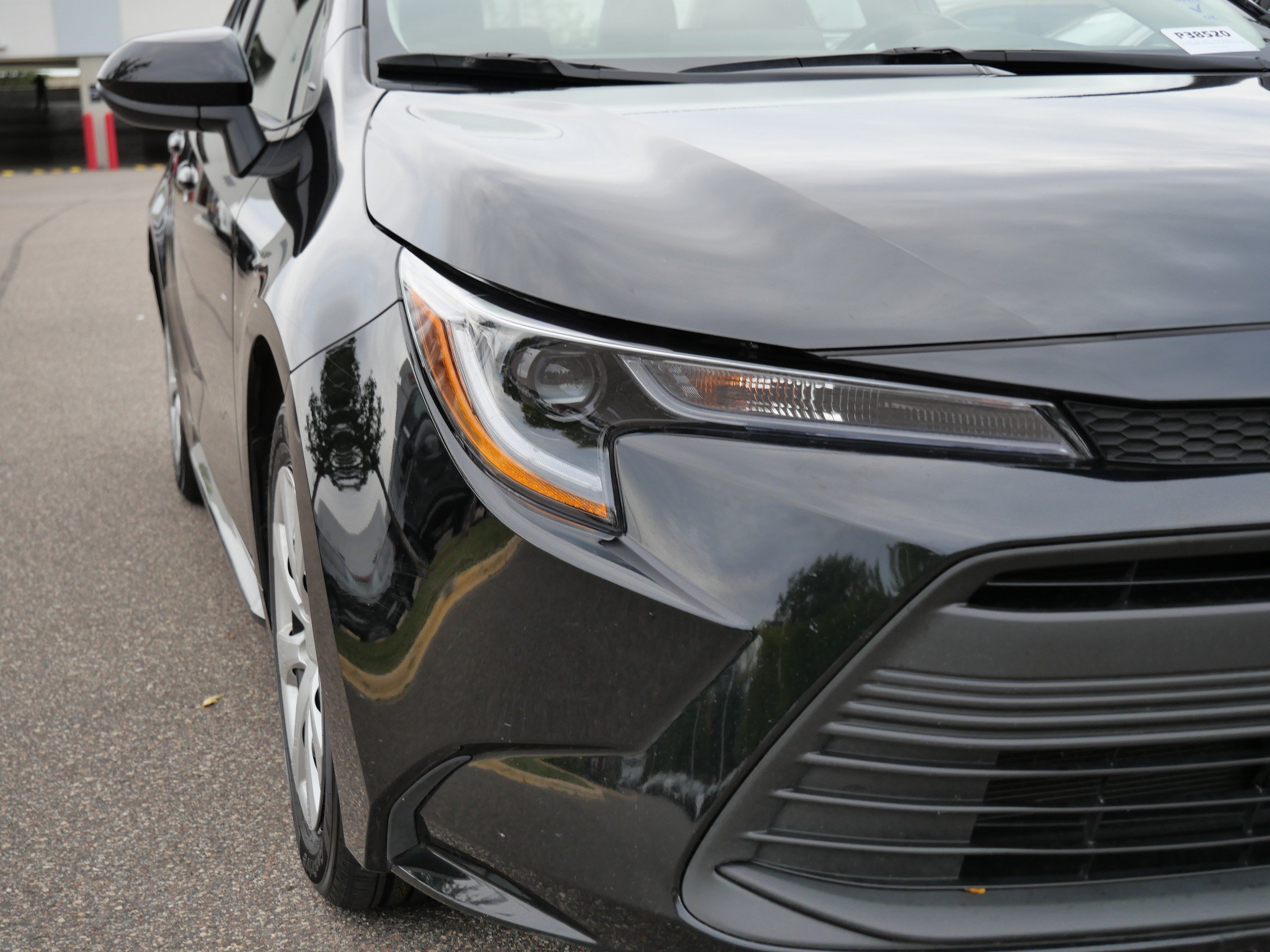 Certified Used 2025 Midnight Black Metallic Toyota LE image 17