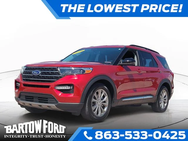 Used 2024 Red Ford XLT image 1