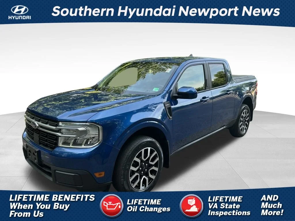 Used 2023 Blue Ford Lariat image 1