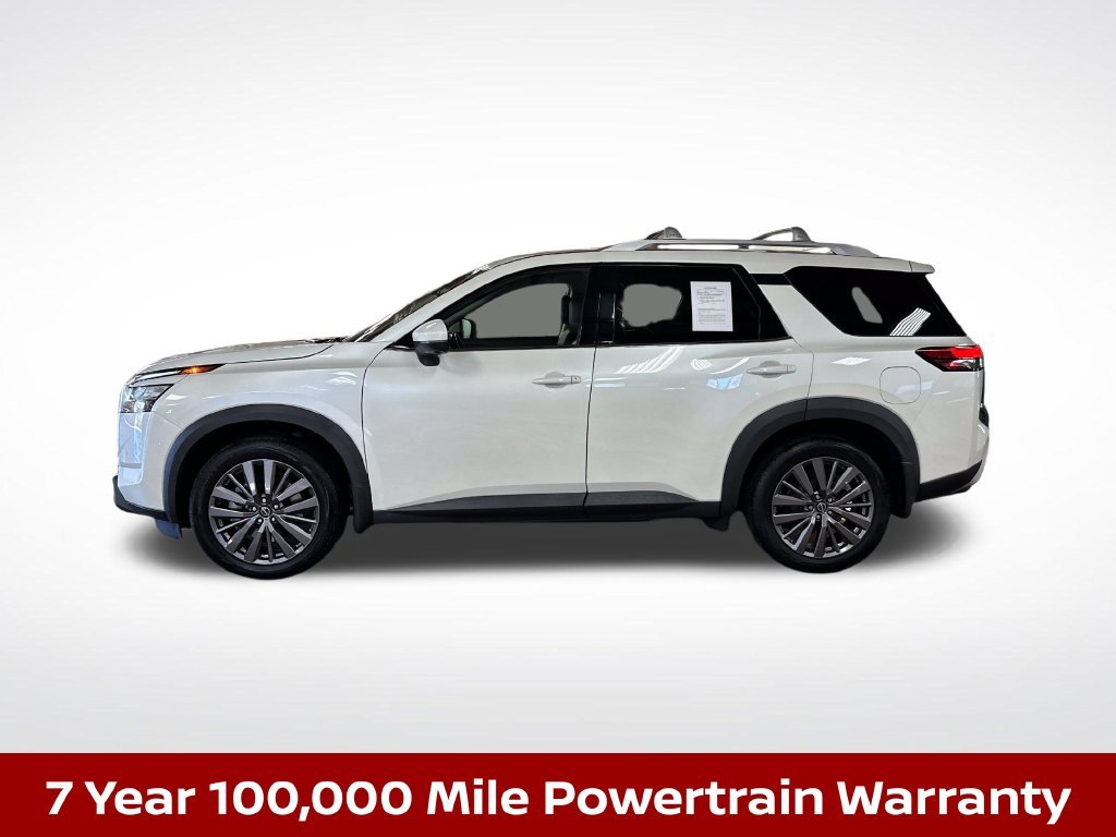 Certified Used 2023 Pearl White Nissan SL image 2