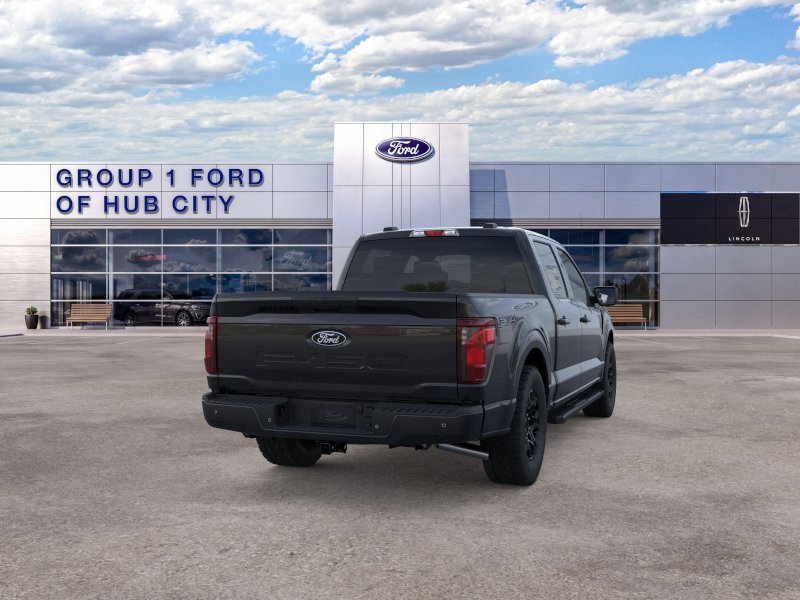 New 2026 Agate Black Metallic Ford XLT image 8