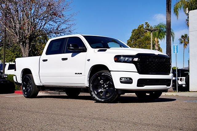 New 2026 Bright White Clear-Coat Exterior Paint RAM Big Horn Night Edition image 2