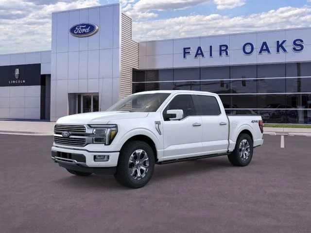 New 2026 Star White Metallic Tri-Coat Ford Platinum image 1