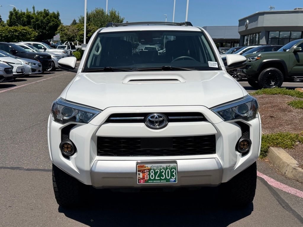 Used 2020 Super White Toyota TRD Off-Road Premium image 3