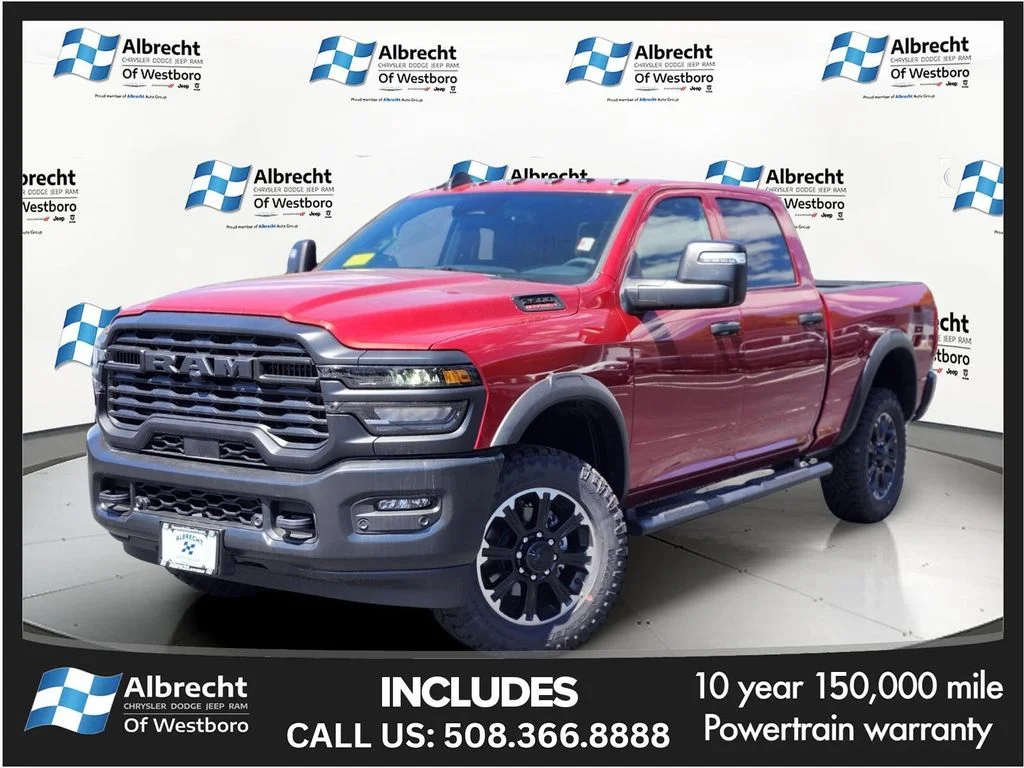 New 2026 Molten Red Pearlcoat RAM Tradesman image 1