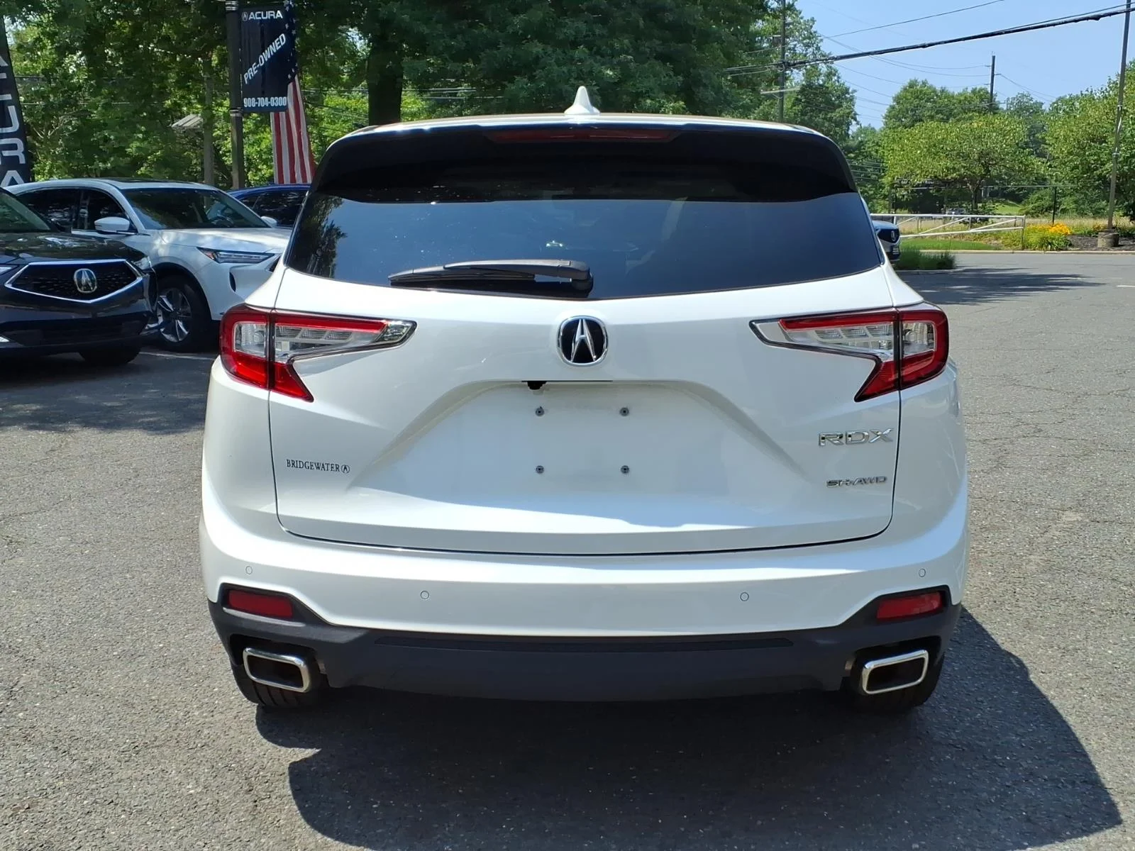 Used 2024 Platinum White Pearl Acura SH-AWD TECH image 22