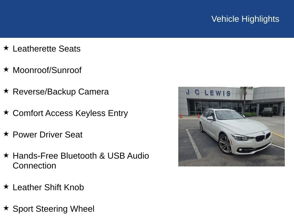 Used 2018 Alpine White BMW 330i image 6