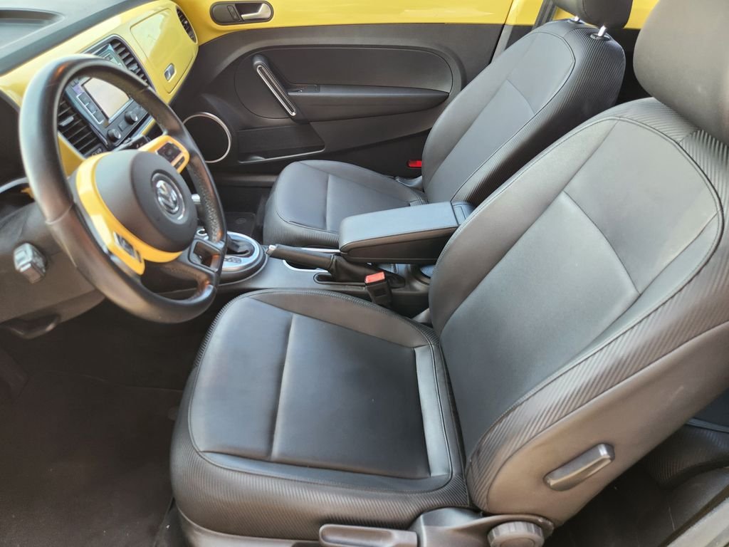 Used 2015 Yellow Rush Volkswagen 1.8T w/Sun/Sound/Nav image 14