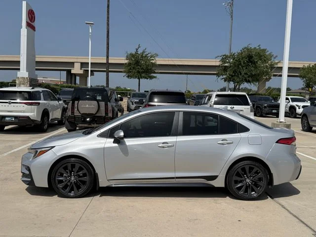 Certified Used 2023 Silver Toyota SE image 4