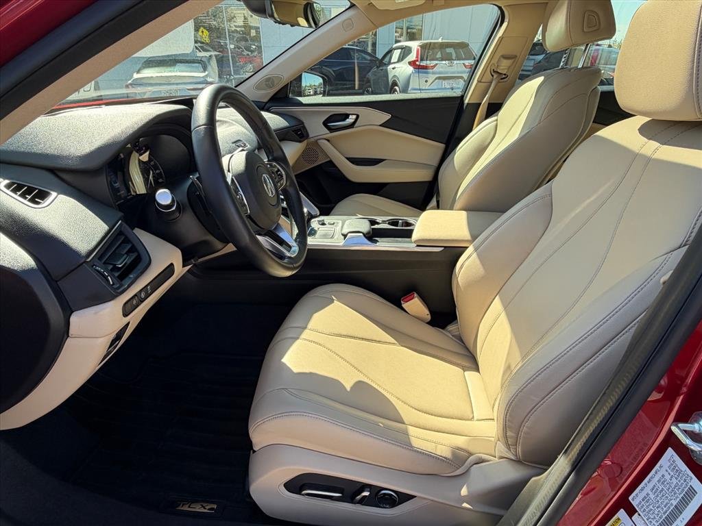 Certified Used 2021 Performance Red Pearl Acura TLX image 8