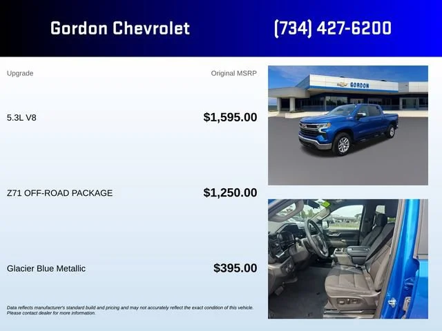 Used 2023 GLACIER BLUE METALLIC Chevrolet LT image 5