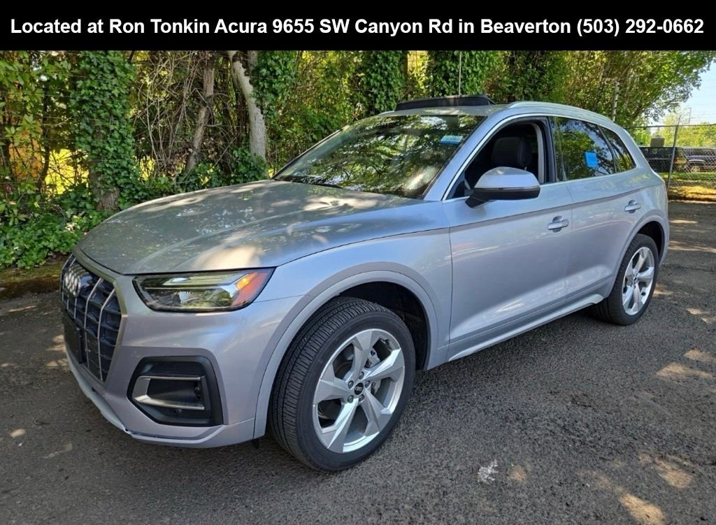 Used 2021 Florett Silver Metallic Audi 45 Premium Plus image 5