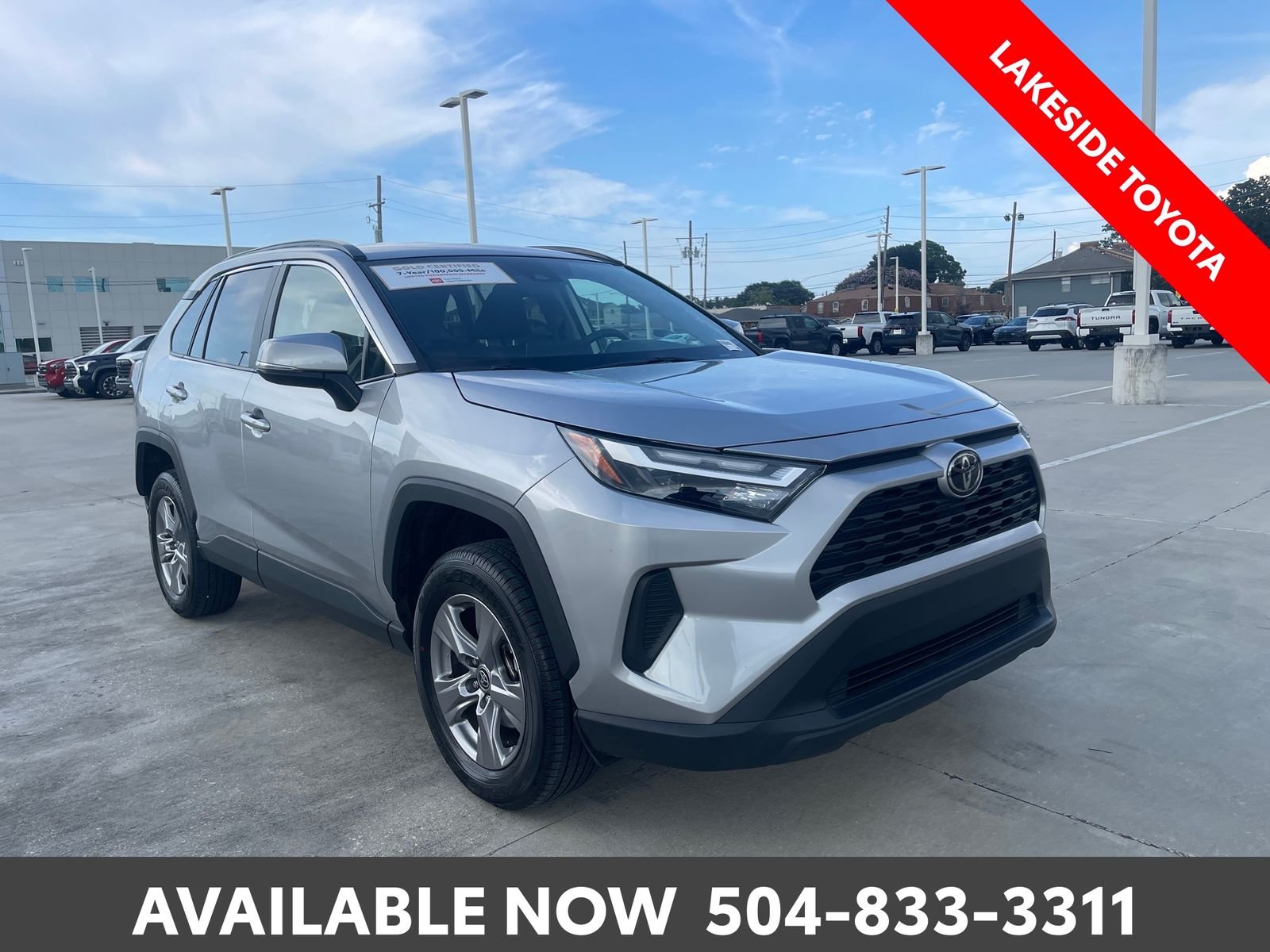 Certified Used 2025 Silver Toyota XLE image 8