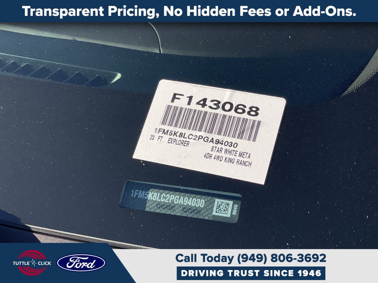 Certified Used 2023 Star White Ford King Ranch image 42