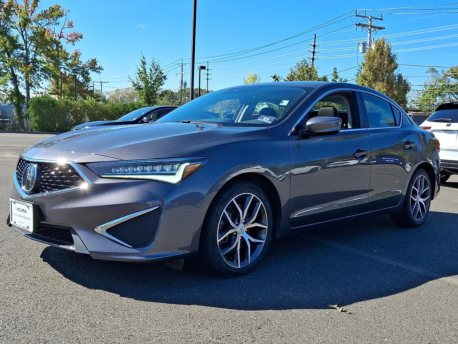 Used 2019 Modern Steel Metallic Acura with Premium image 3