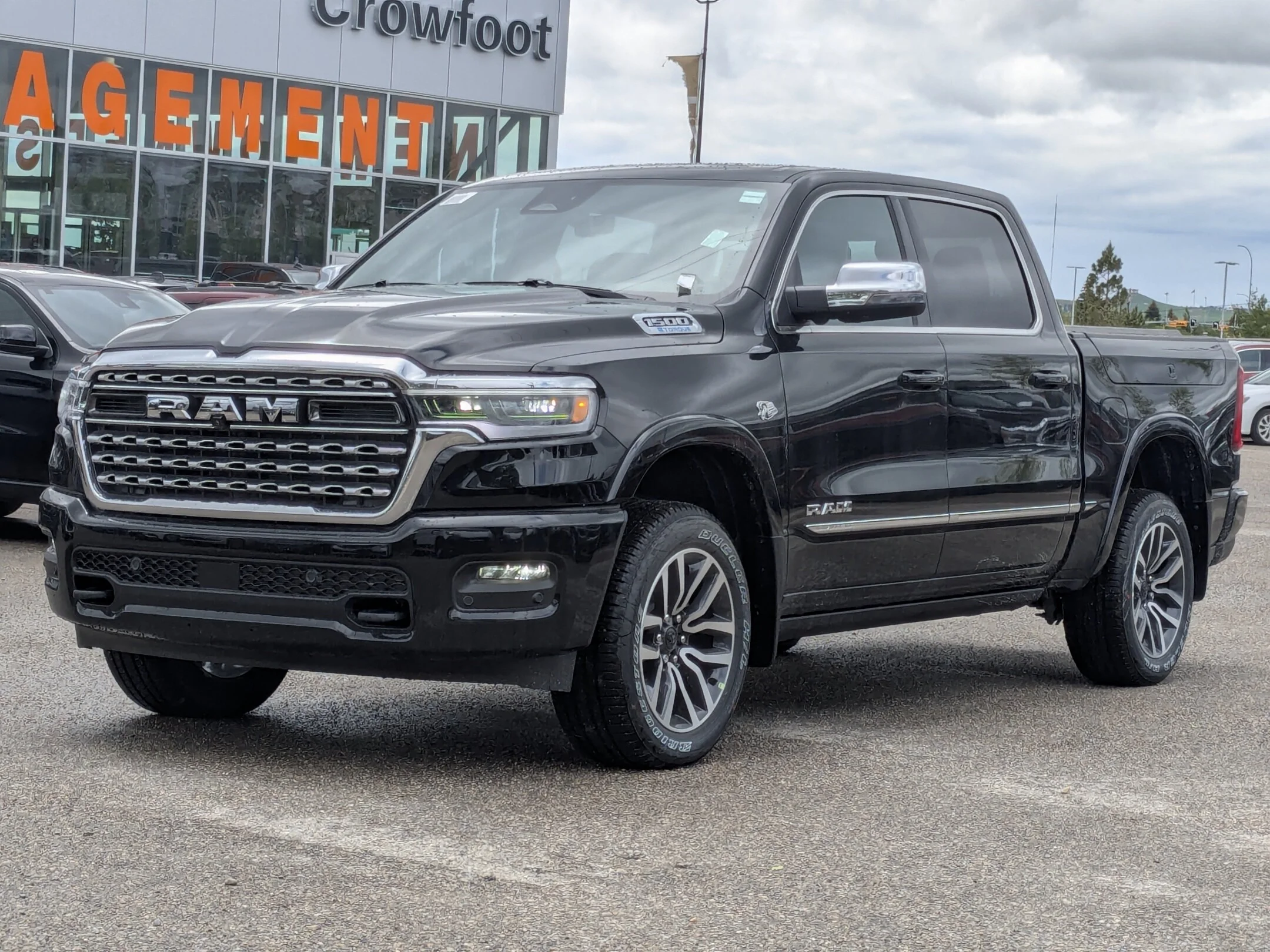 New 2026 Black RAM Limited - - Level A Grp - Pano Sunroof - 14.4 Uconnect NAV - Surround View Camera & More! image 4
