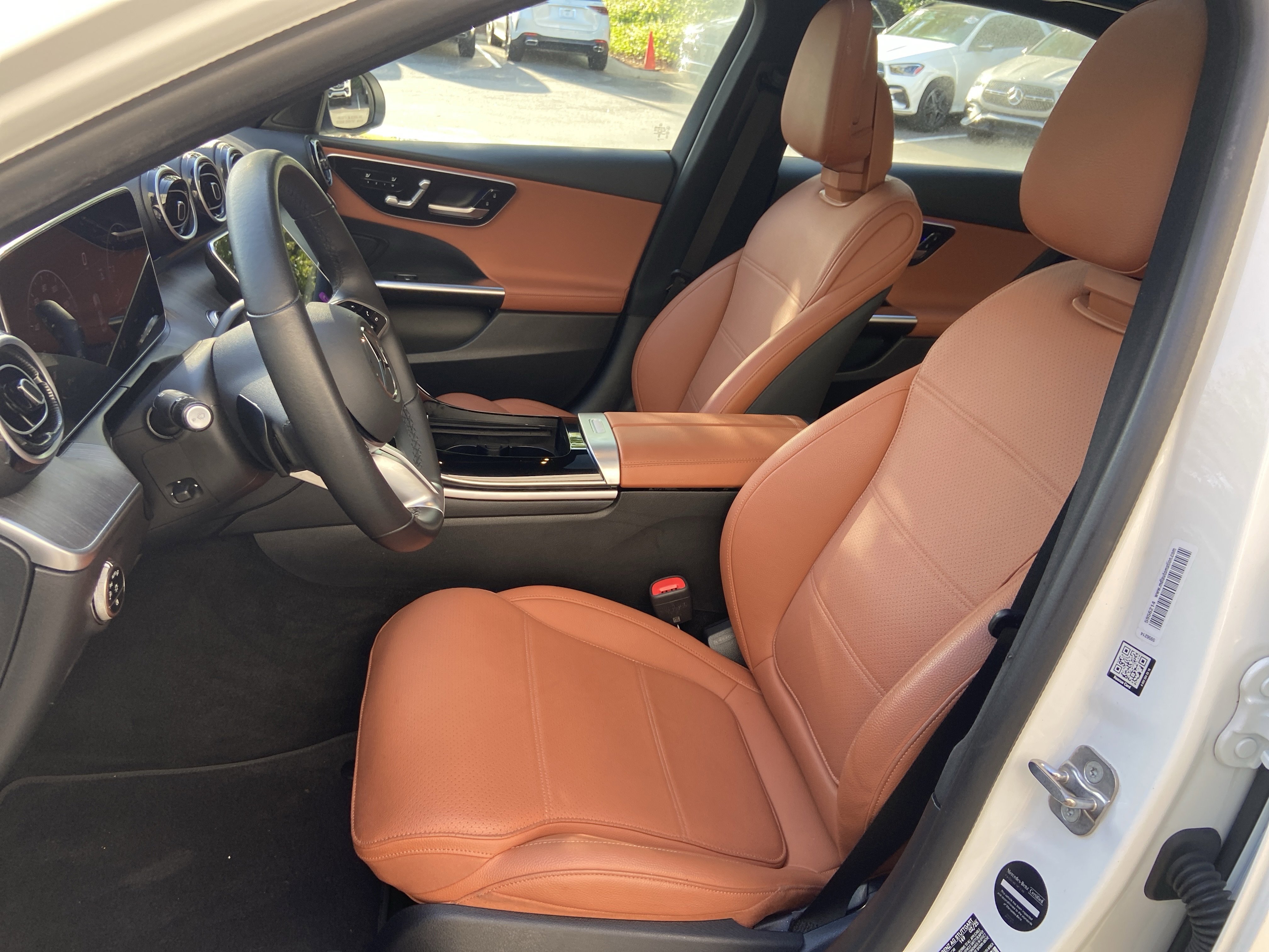 Certified Used 2025 Polar White Mercedes-Benz C 300 Sedan image 24
