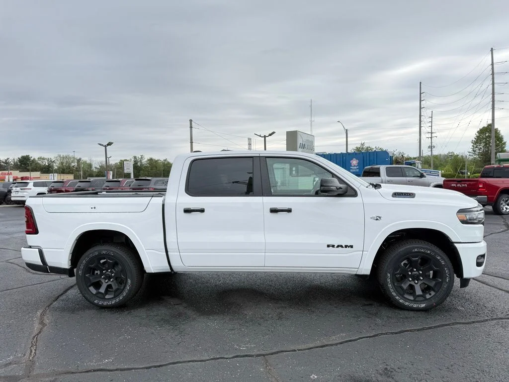 New 2026 Bright White Clear-Coat Exterior Paint RAM Big Horn/Lone Star image 8
