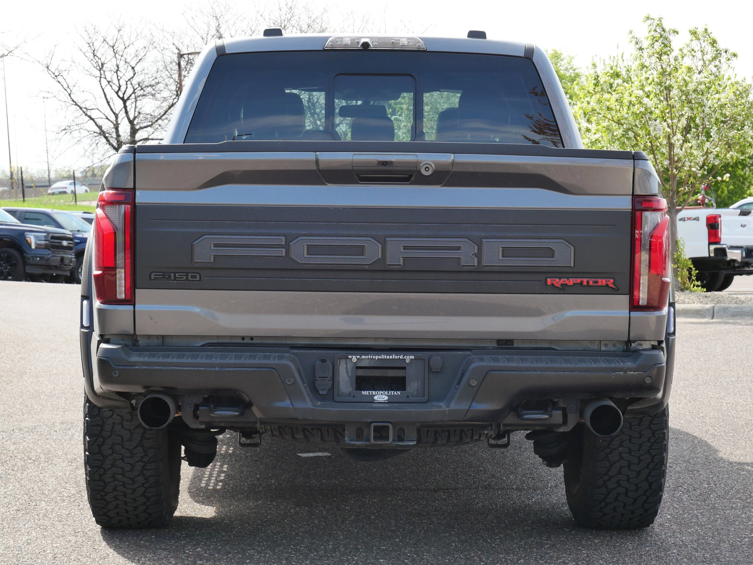 Certified Used 2024 Light Blue Clearcoat Metallic Ford Raptor image 5