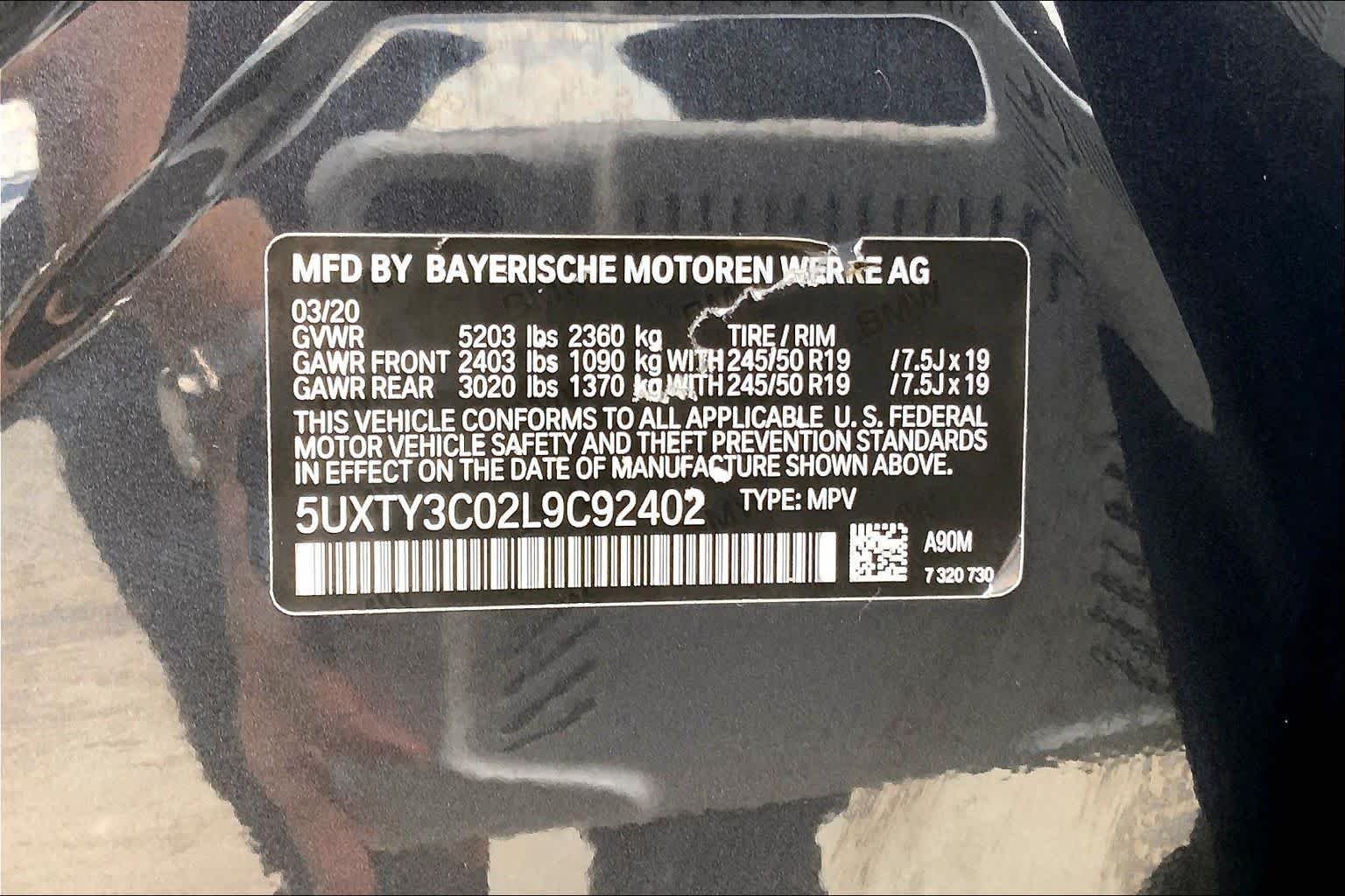 Used 2020 Dark Graphite Metallic BMW sDrive30i image 34