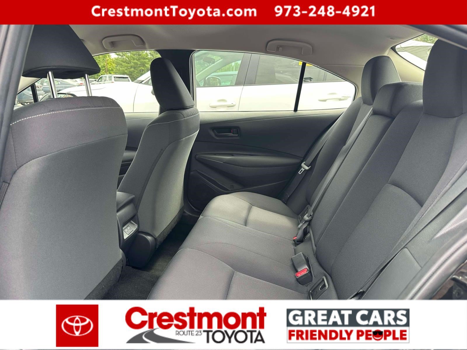 Certified Used 2023 Midnight Black Metallic Toyota LE image 9