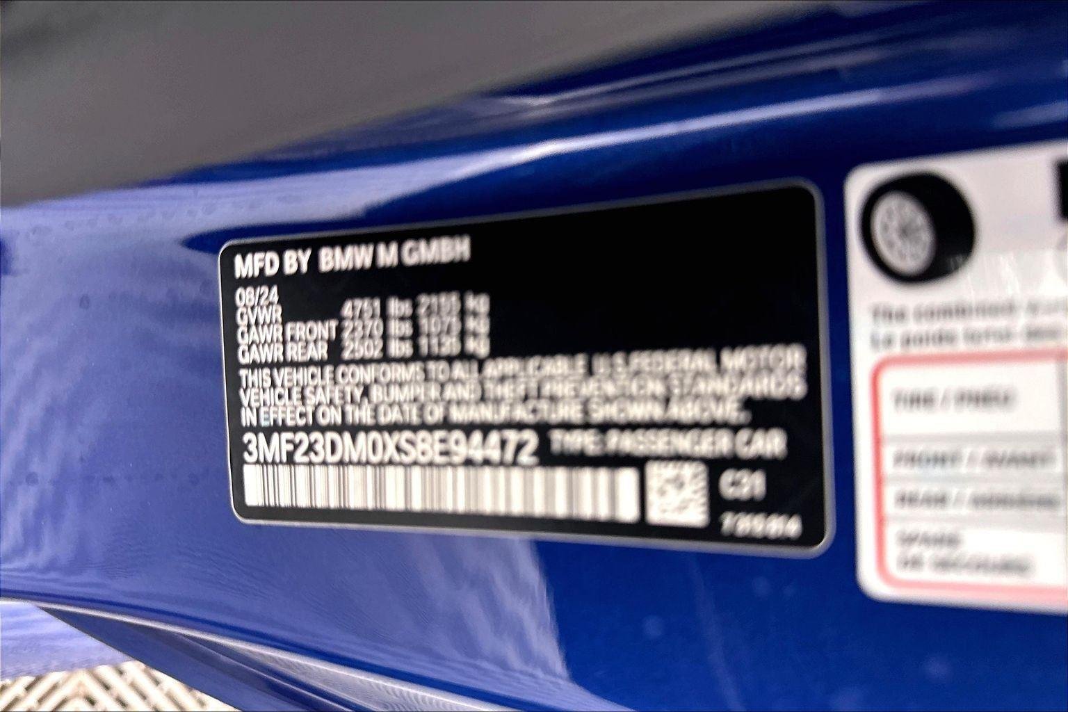 Certified Used 2025 Portimao Blue Metallic BMW Coupe image 18