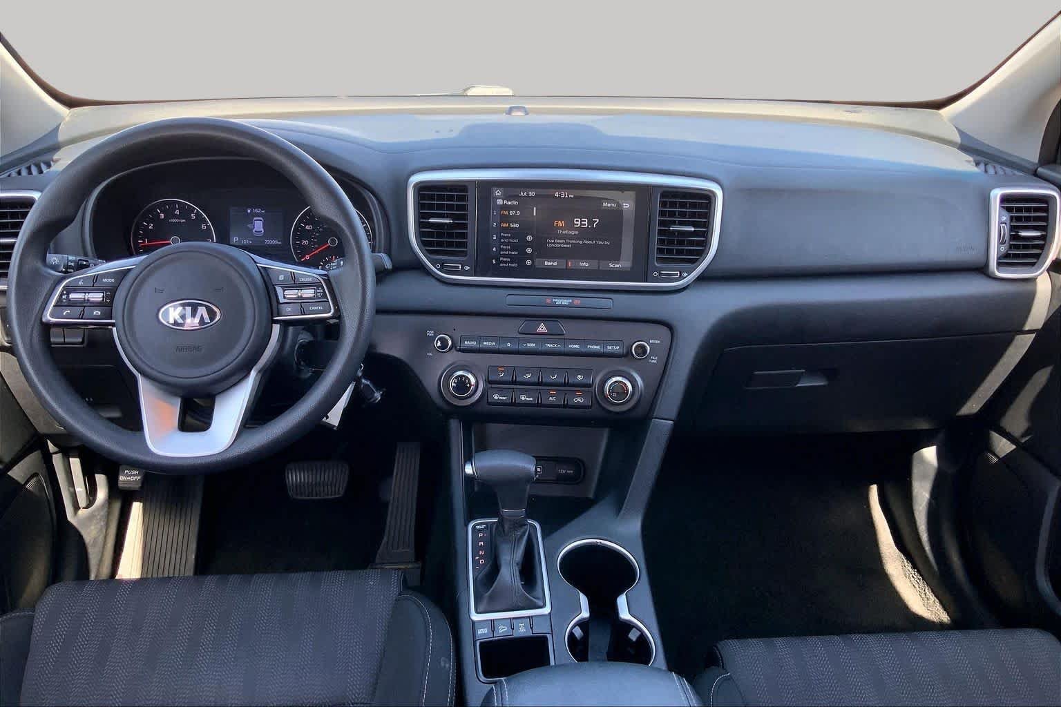 Used 2021 Snow White Pearl Kia LX image 15
