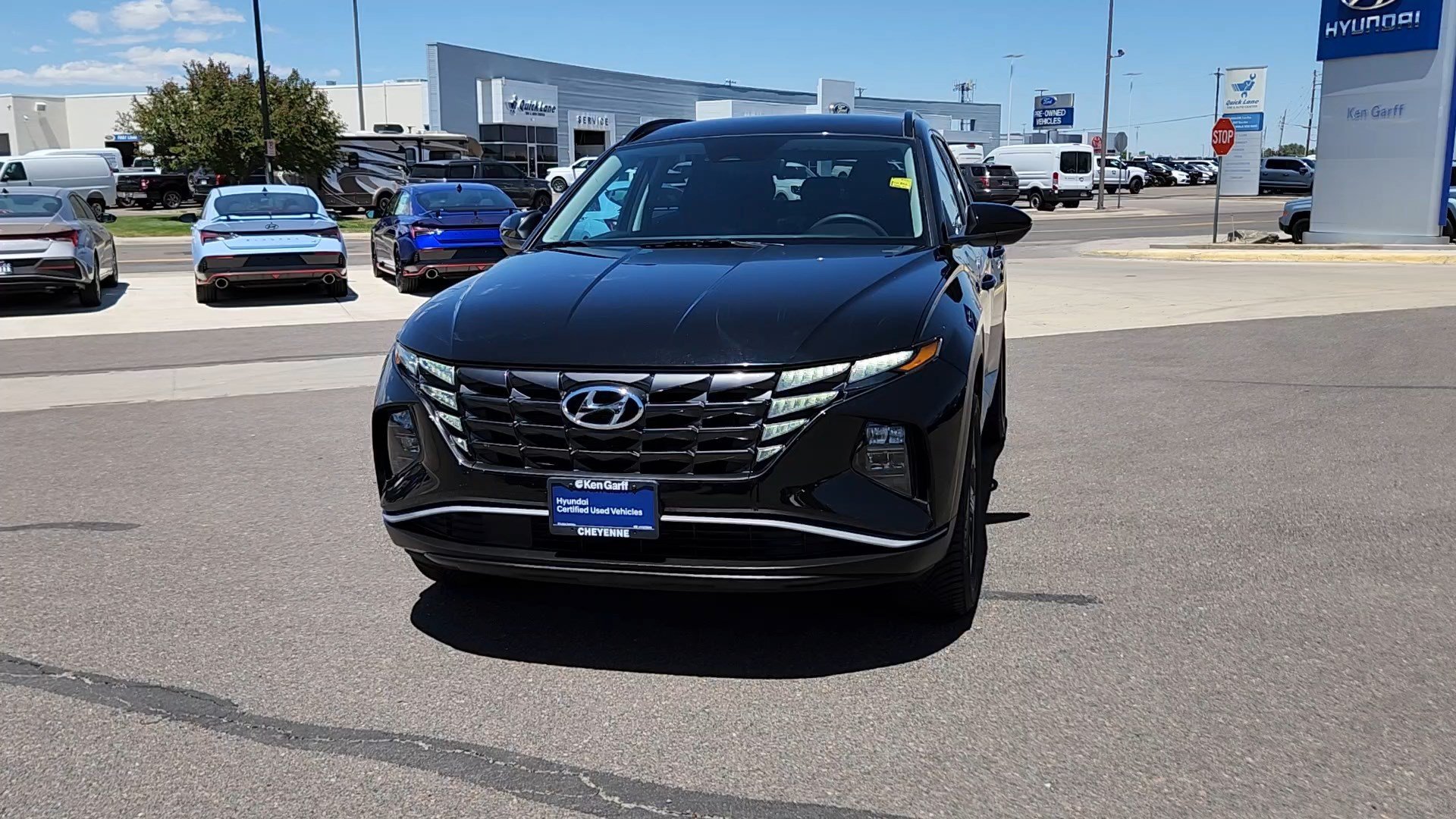 Used 2024 Black Pearl Hyundai SEL image 4