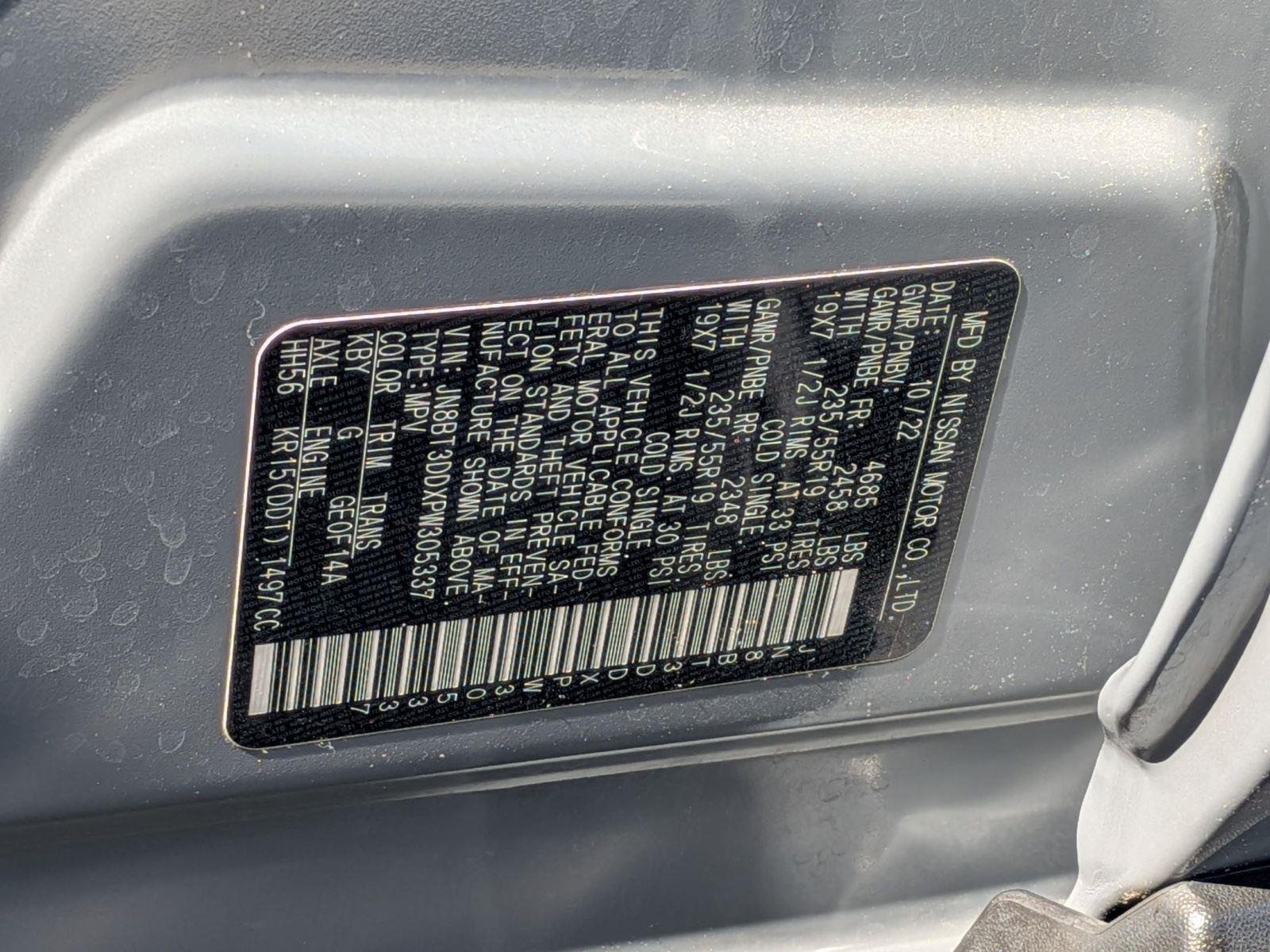 Used 2023 Boulder Gray Pearl Nissan Platinum image 39