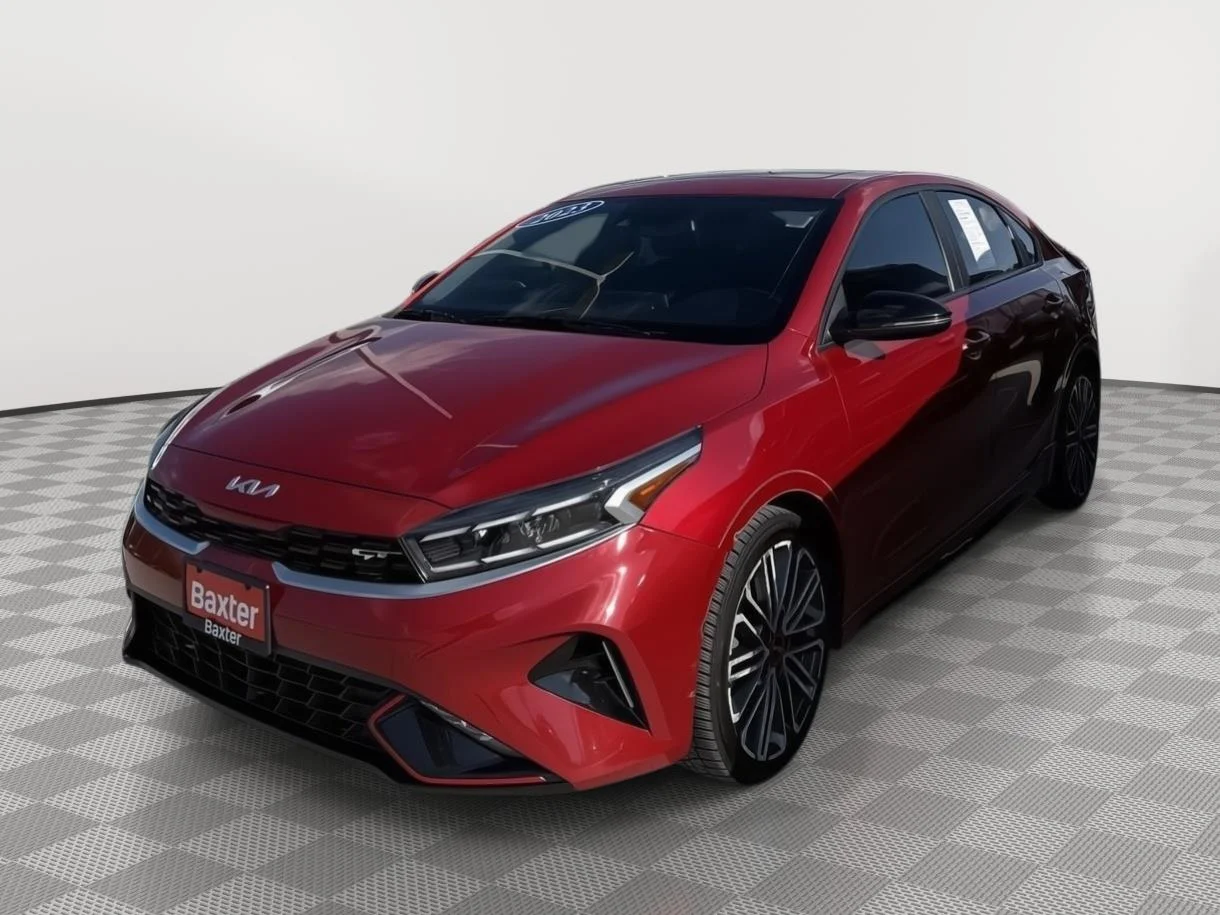 Used 2023 Currant Red Kia GT image 3