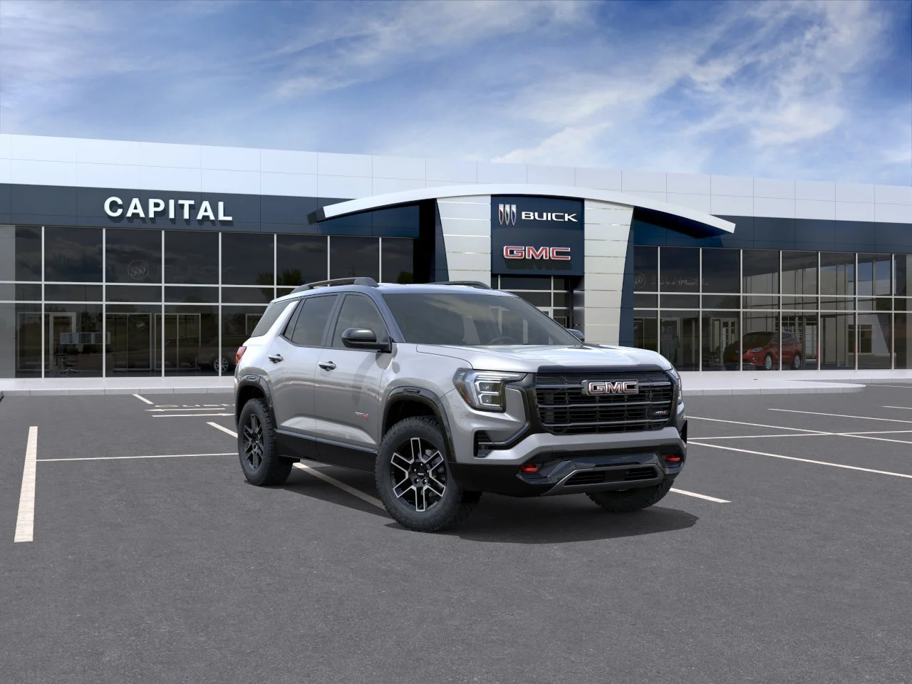 New 2027 Sterling Metallic GMC AWD AT4 image 2