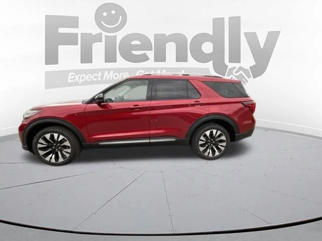 New 2026 Rapid Red Metallic Tinted Clearcoat Ford Platinum™ image 3