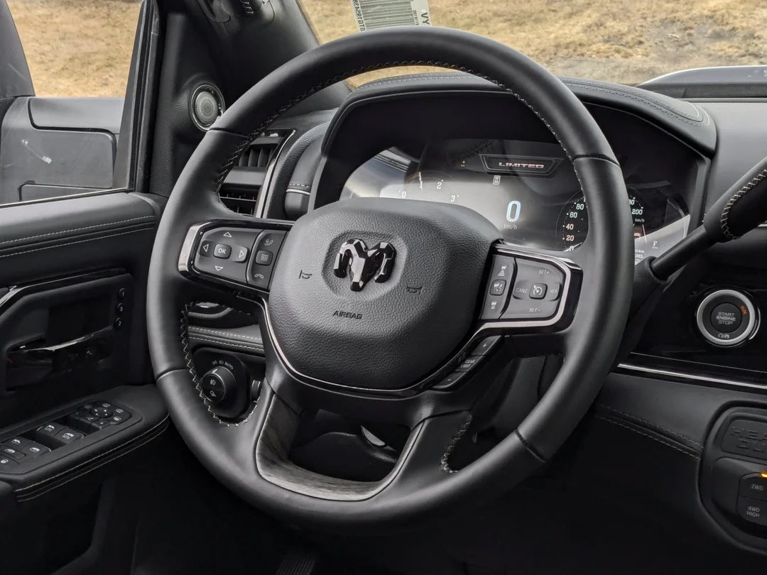 New 2026 Black RAM Limited - - 5th Wheel/Gooseneck Prep - 360 Cameras - Sunroof & More! image 17