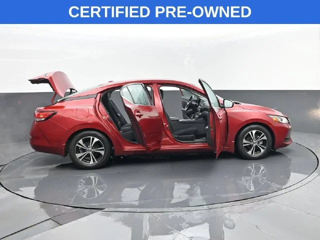 Certified Used 2021 Scarlet Ember Nissan SV image 28