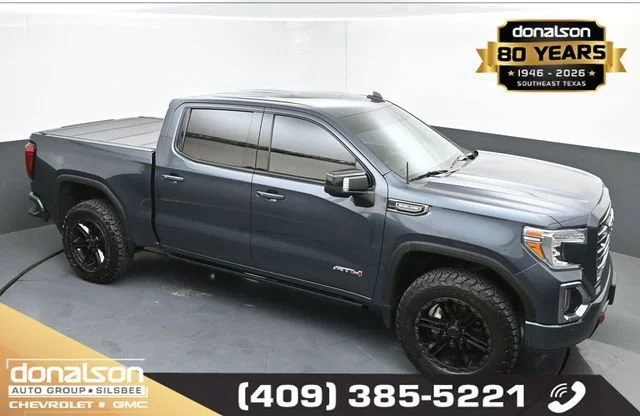 Used 2021 DARK SKY METALLIC GMC AT4 image 17