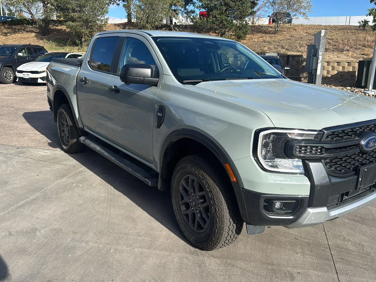 Used 2024 Cactus Gray Ford XLT image 1