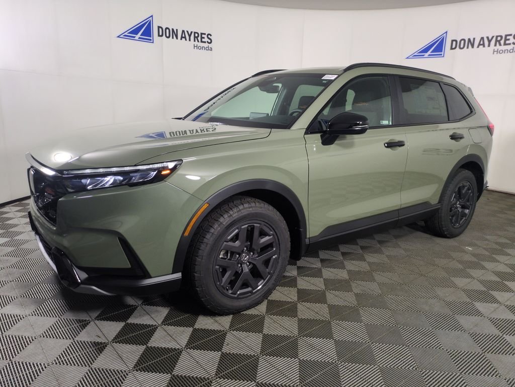 New 2026 Ash Green Metallic Honda TrailSport image 1