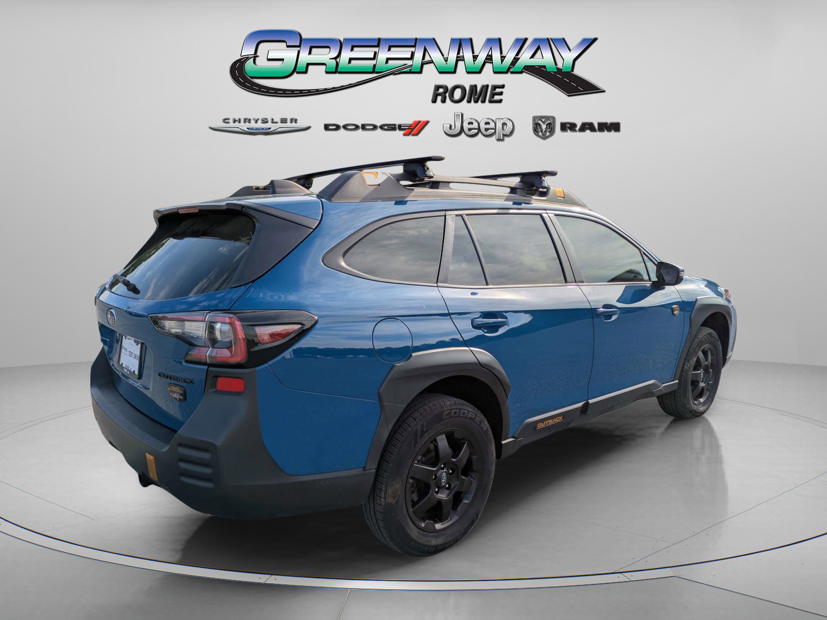 Used 2023 Geyser Blue Subaru Wilderness image 7