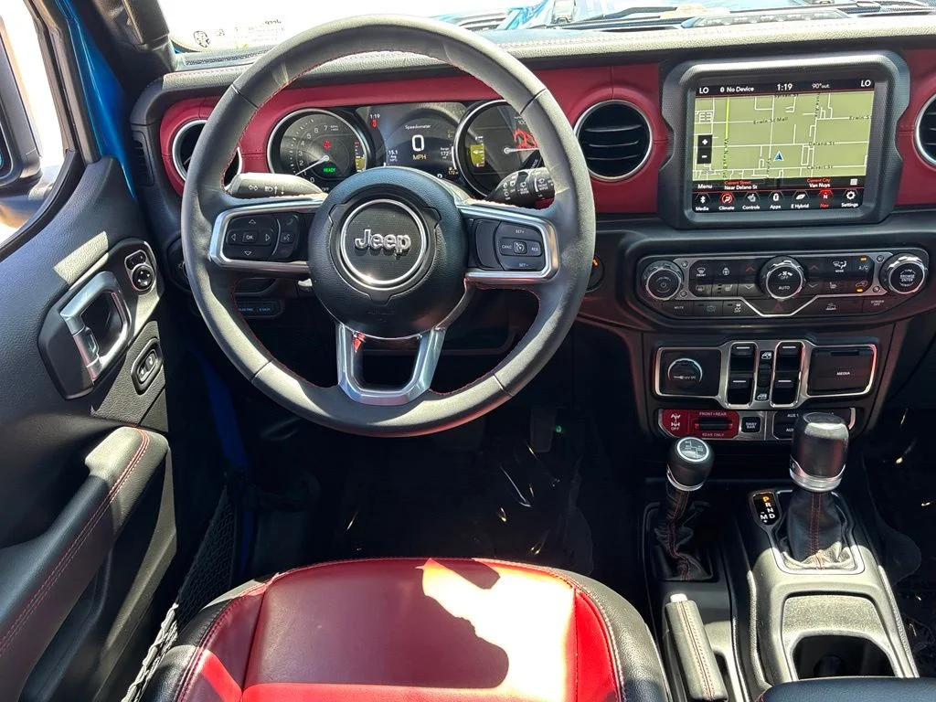 Used 2023 Blue Jeep Rubicon 20th Anniversary Edition 4xe image 22