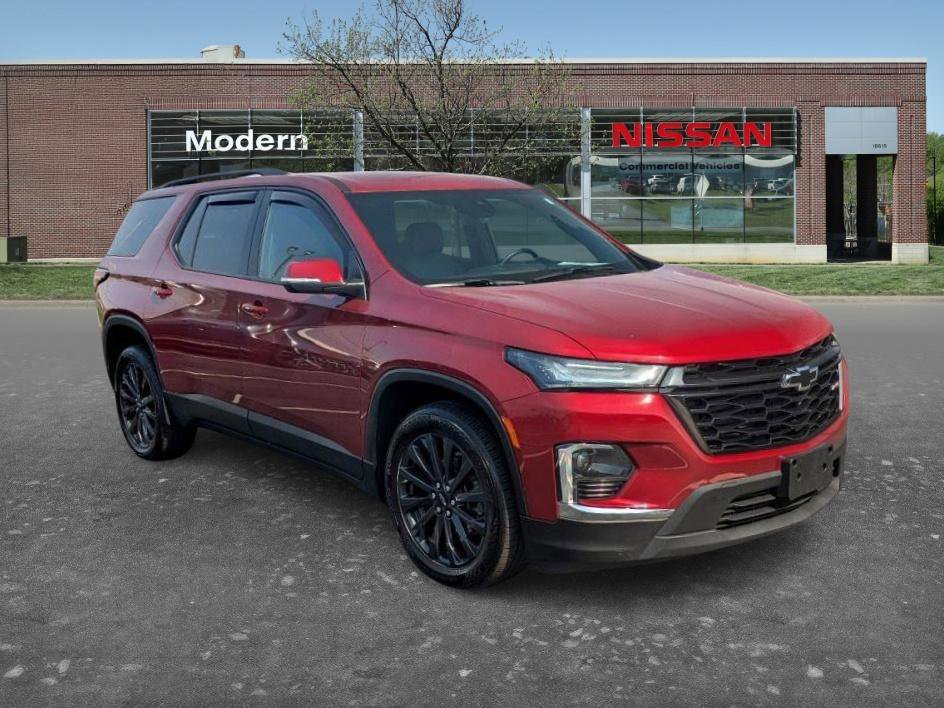 Used 2023 Radiant Red Tintcoat Chevrolet RS image 3
