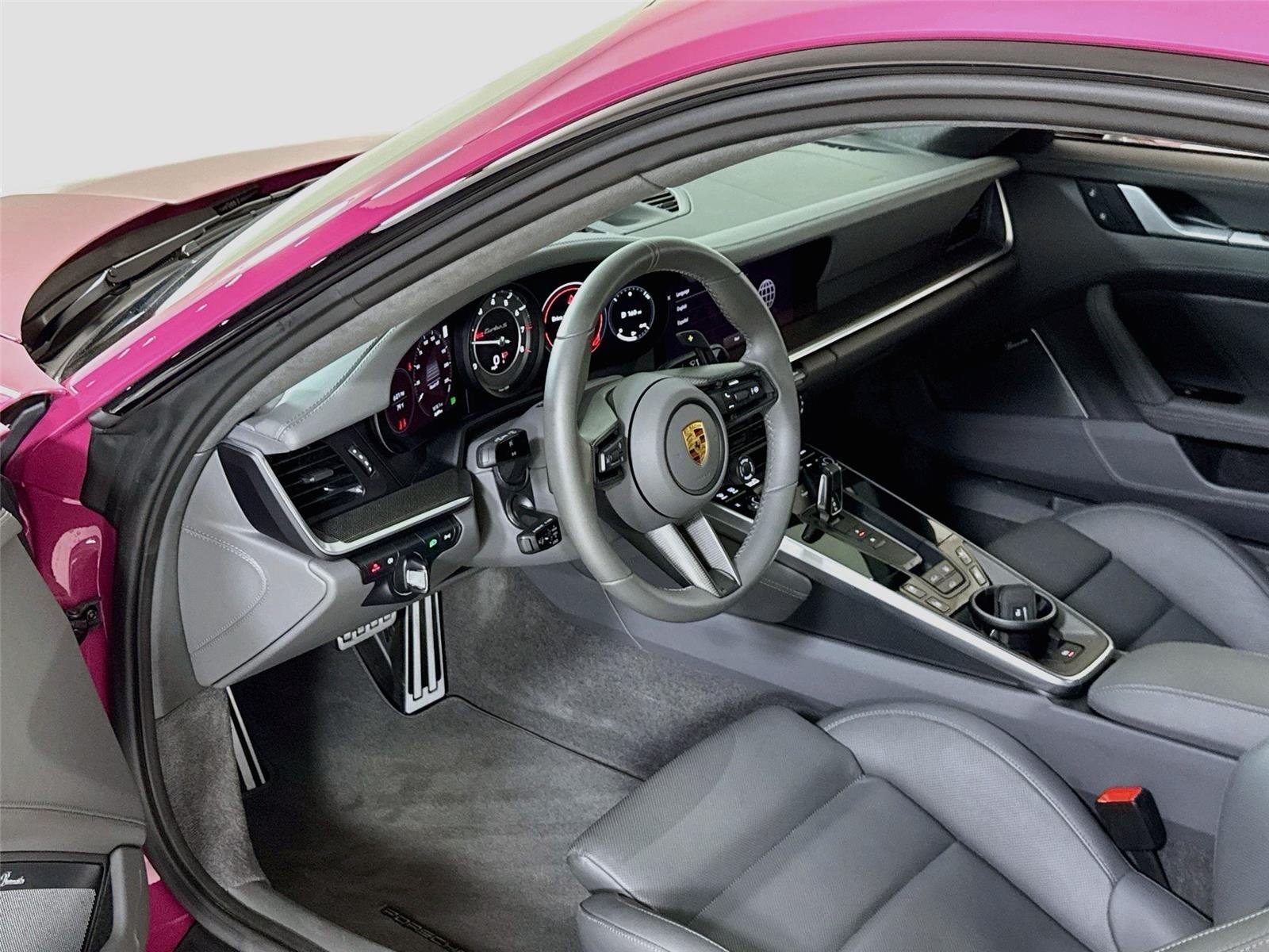 Used 2024 Ruby Star Neo Porsche Turbo S | PCCBs | Front Lift | $60k in options | 21 /22 AG Lux Wheel Setup image 15
