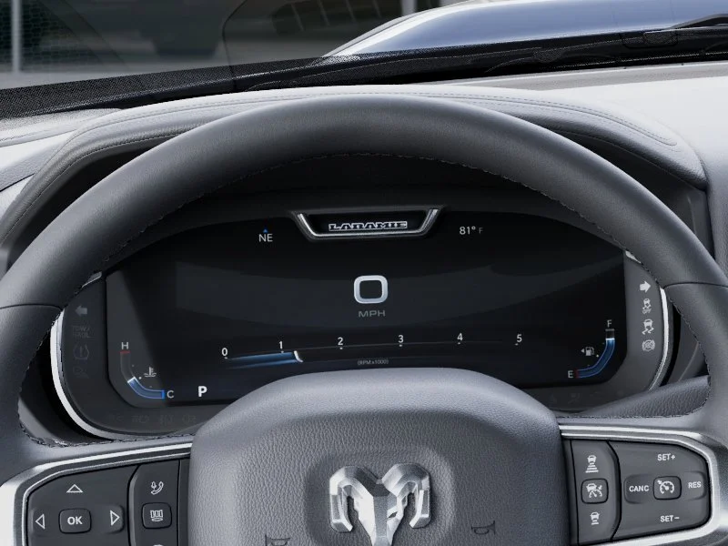 New 2026 Forged Blue Metallic Exterior Paint RAM Laramie image 17