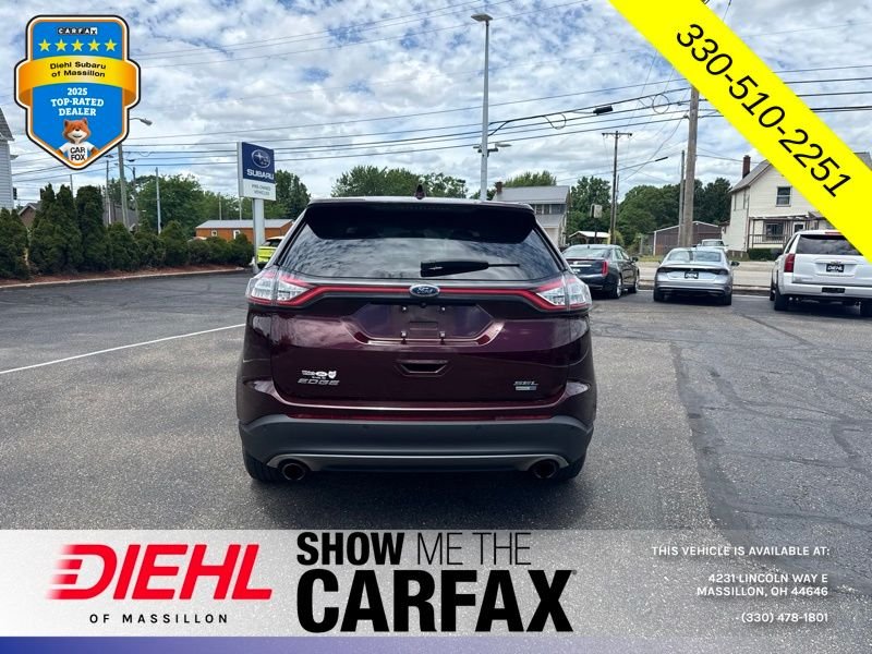Used 2018 Red Ford SEL image 6