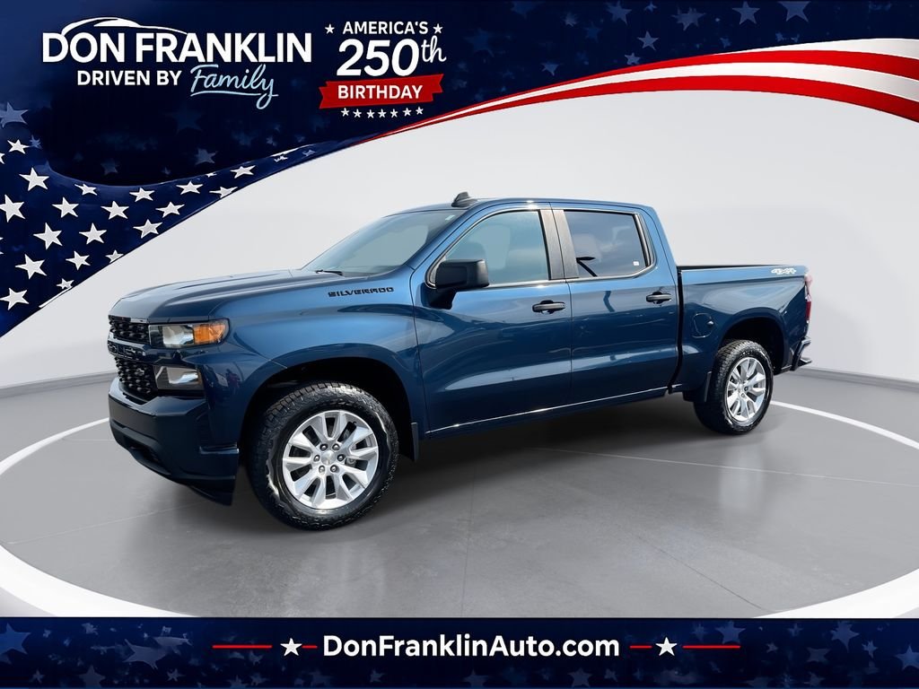 Used 2021 Blue Chevrolet Custom image 1