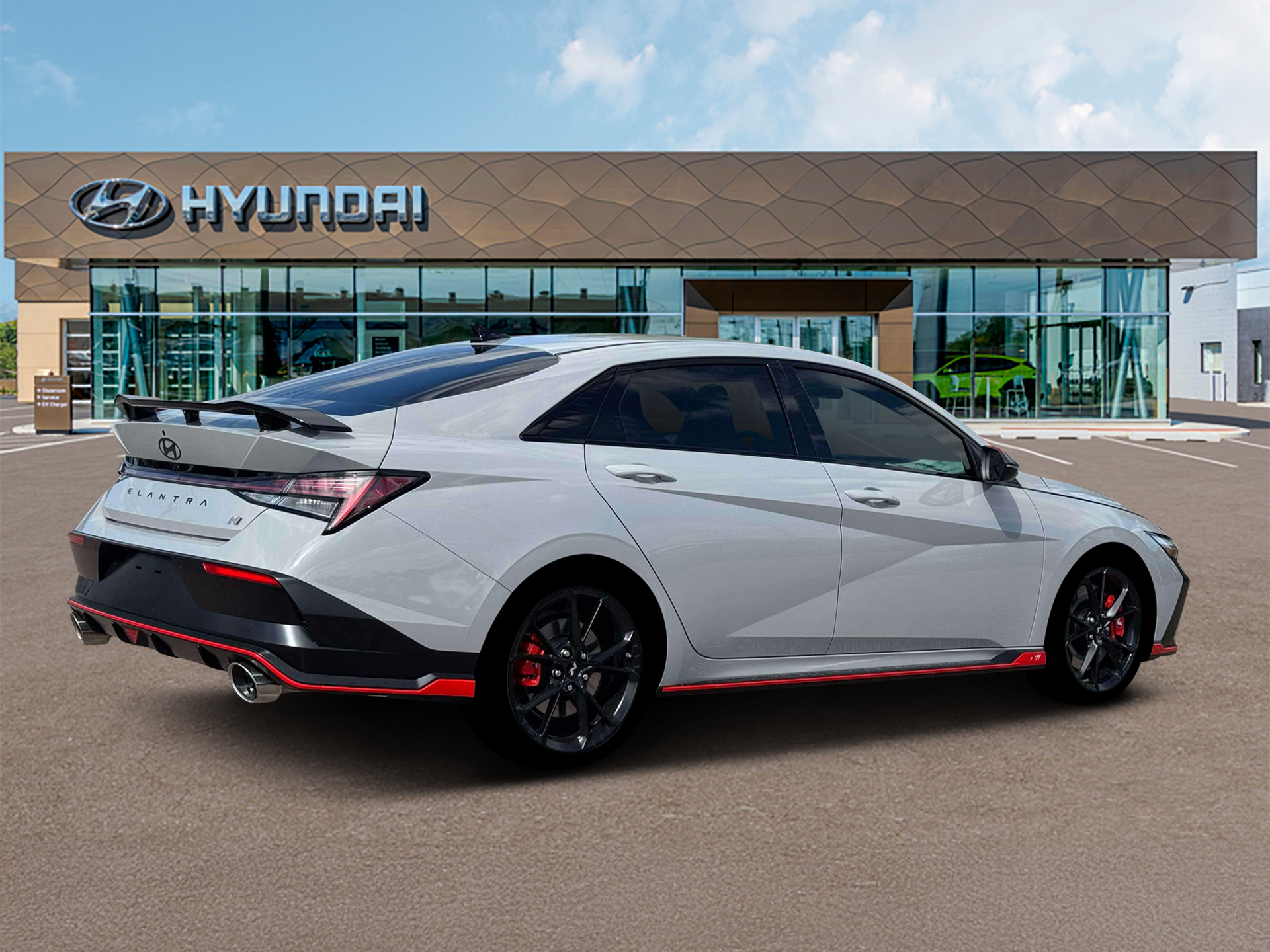 New 2026 Gray Hyundai Sedan image 8