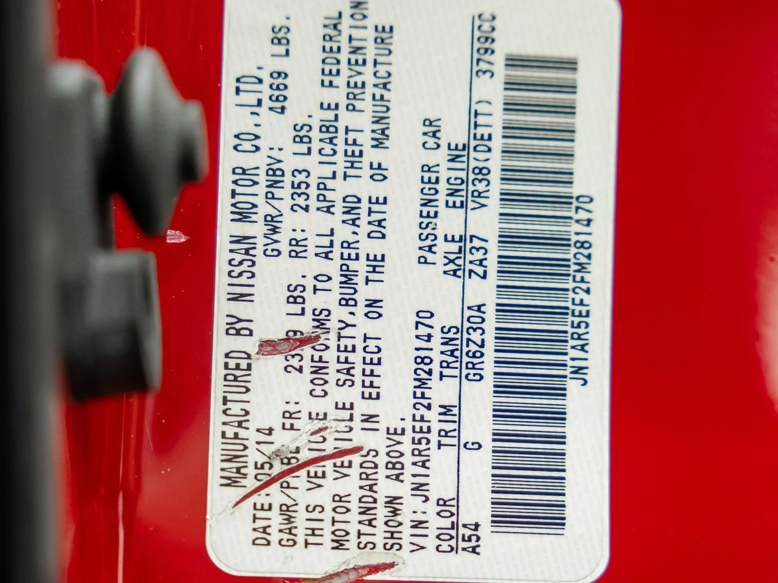 Used 2015 Red Nissan Premium image 69