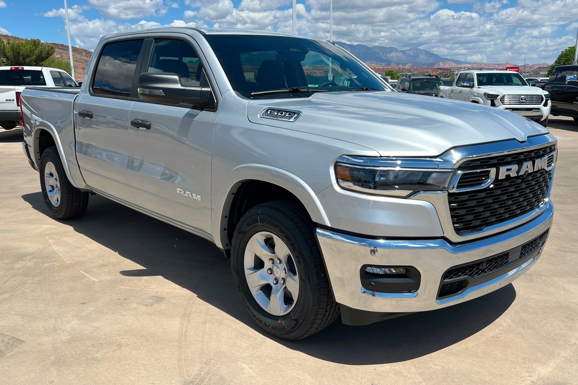 New 2026 Silver Zynith Exterior Paint RAM Big Horn image 8