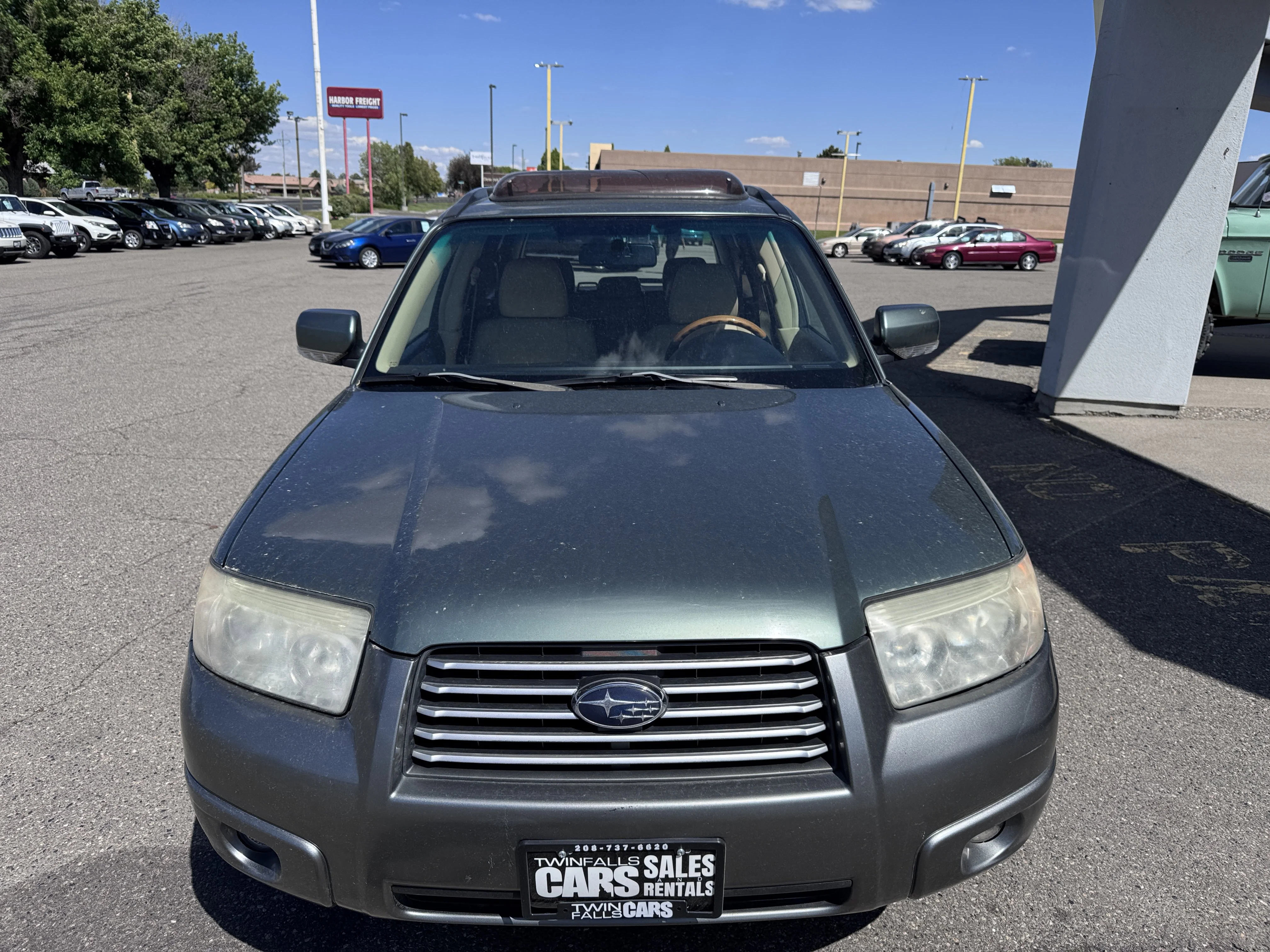 Used 2007 Evergreen Metallic Subaru X L.L. Bean Ed image 3