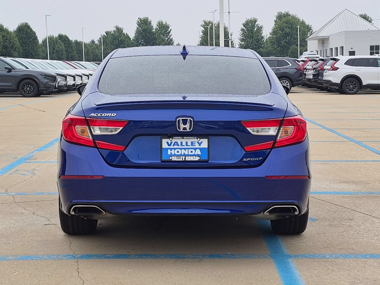 Certified Used 2020 Still Night Pearl Honda Sport 1.5T image 8