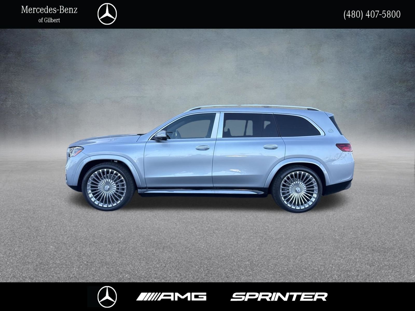 New 2026 Cirrus Silver Metallic Mercedes-Benz Maybach GLS 600 image 3